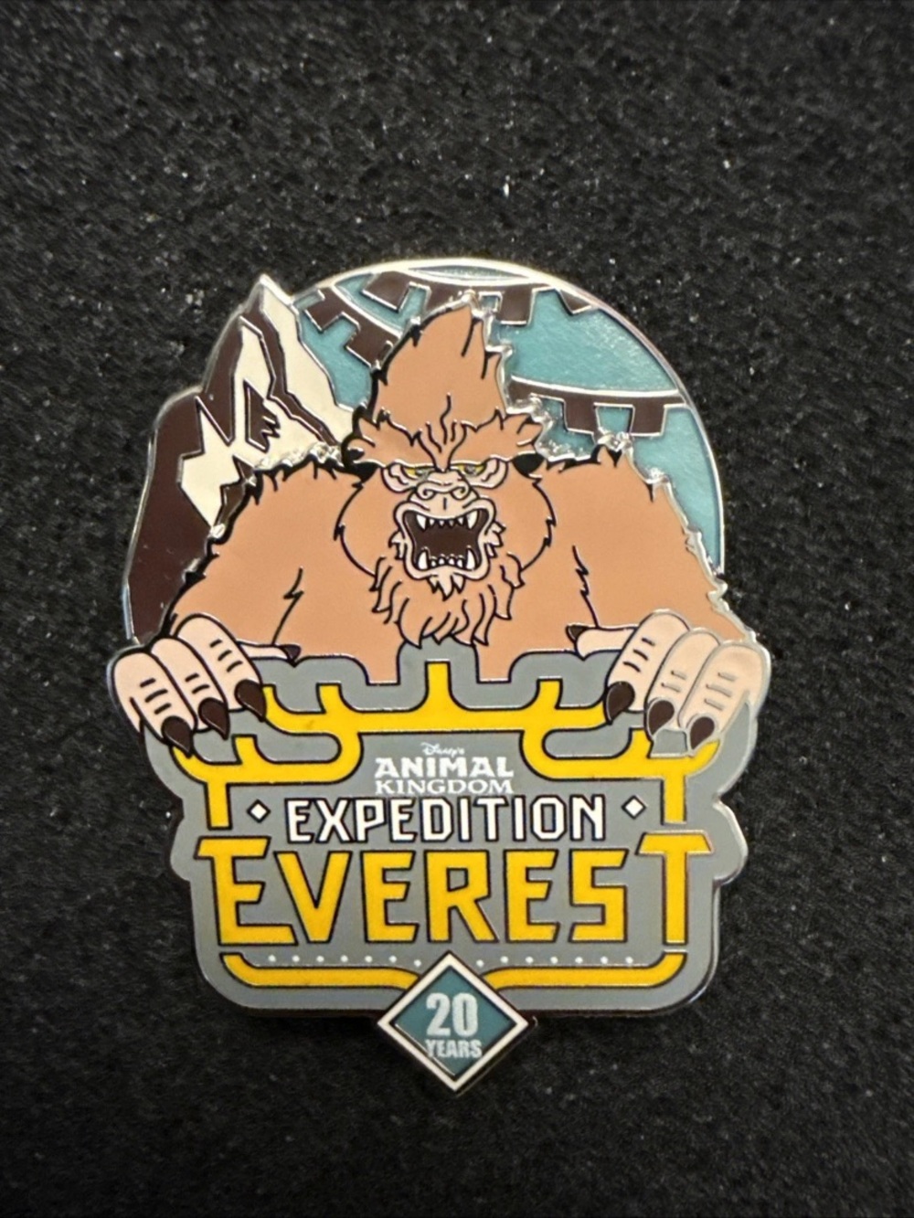 Expedition Everest 20th Anniversary Pin WDW 2026 LE 2000 Disney Animal Kingdom